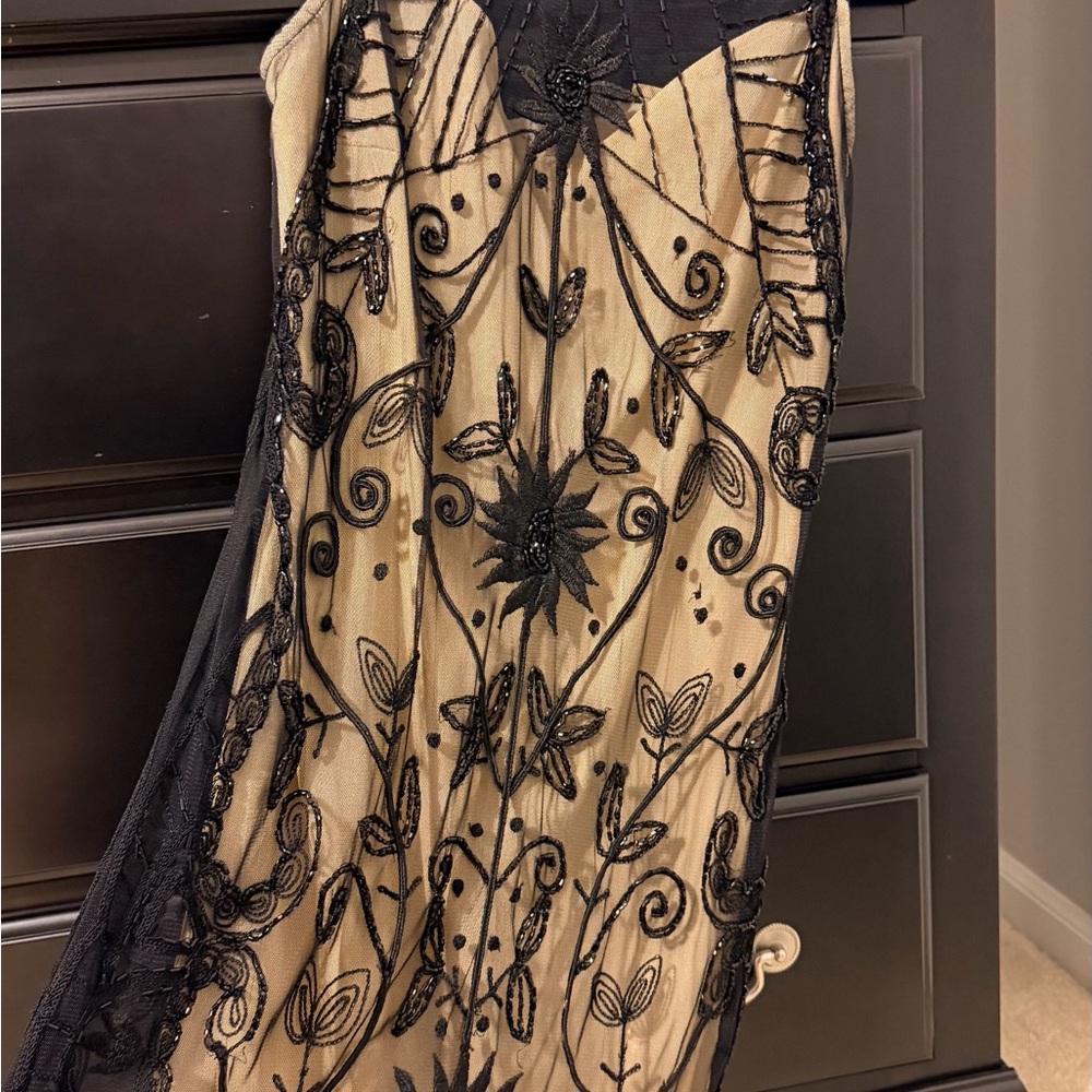 Abercrombie Beaded Lace Mini Dress